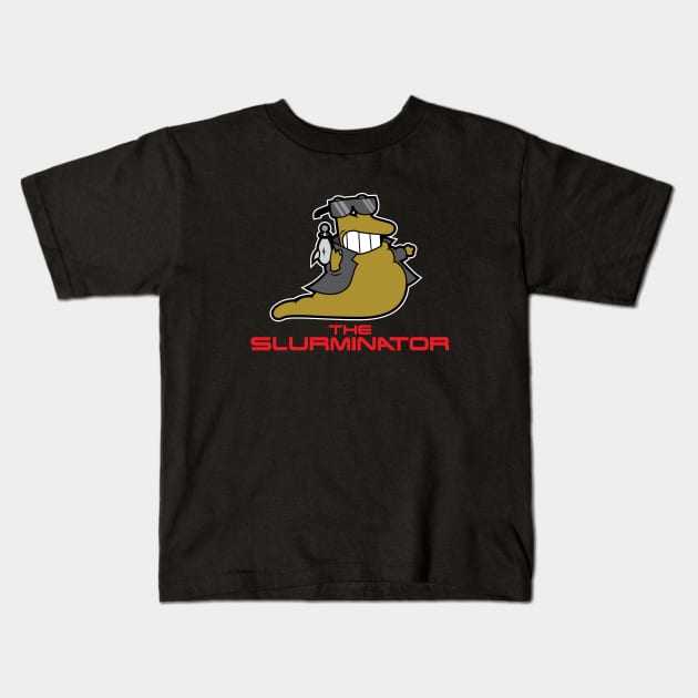 The Slurminator Kids T-Shirt by UnluckyDevil